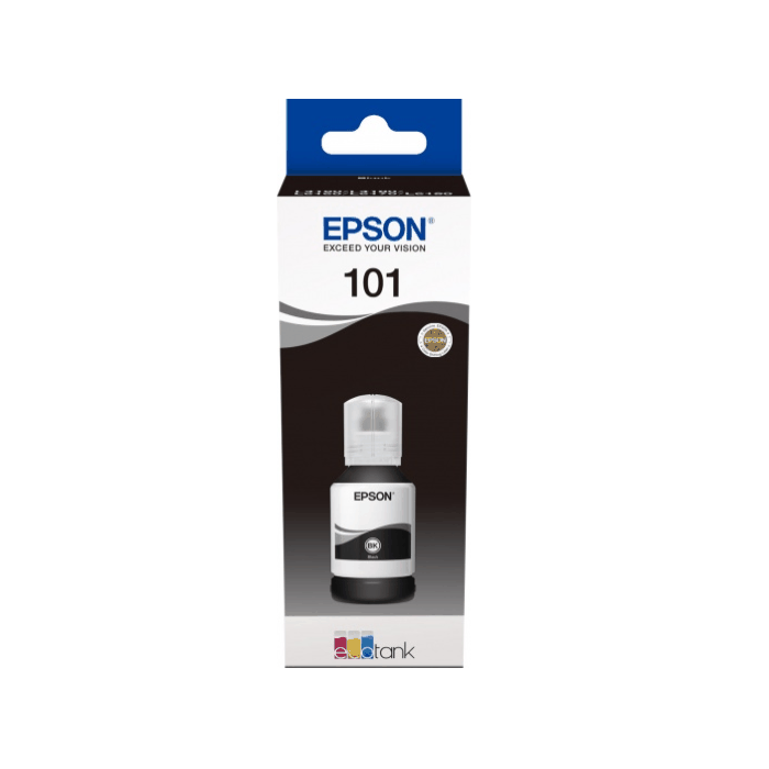 Epson 101 EcoTank BK C13T03V14A Black Original Mürəkkəb Şüşəsi — Elektronika, Bakı