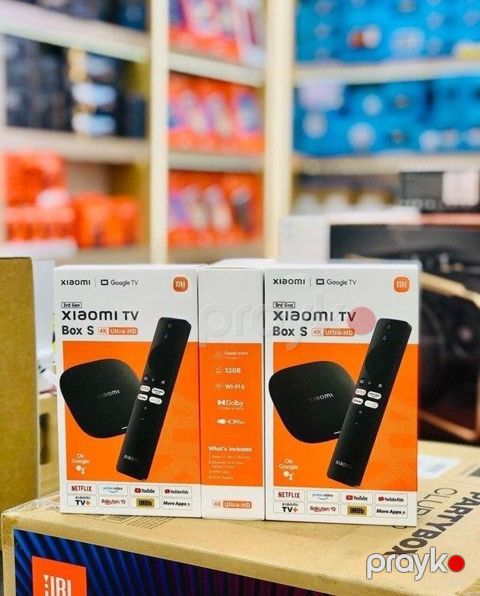 TV Box "Xiaomi S 3-cü nəsil 2025" Xiaomi tv box S 3cü nəsil 2025 — Bakı