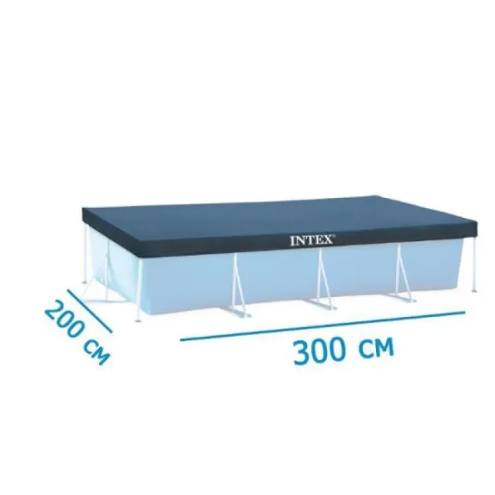 Intex 28038 hovuz tenti 300x200 sm Rectangular Frame hovuz örtüyü — Bakı