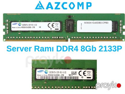 Server RAMı 2133 8GB DDR4 — Bakı