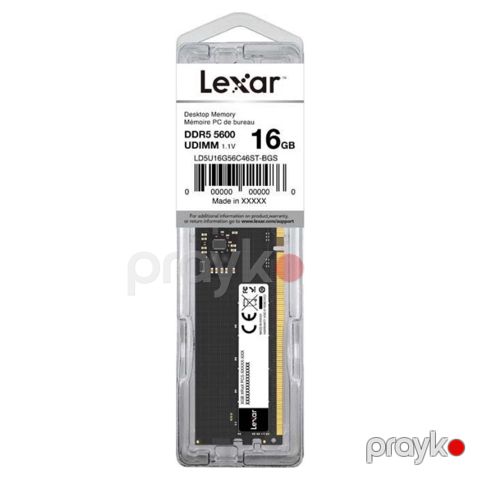 DDR5 “Lexar SoDIMM 5600MHz” 16GB (LEX-D5-16-5600-SO) — Bakı