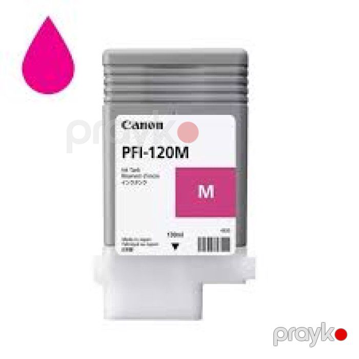 Canon PFI-120 M 2887C001AA Magenta Original Pigment Mürəkkəb Kartrici — Elektronika, Bakı (2)
