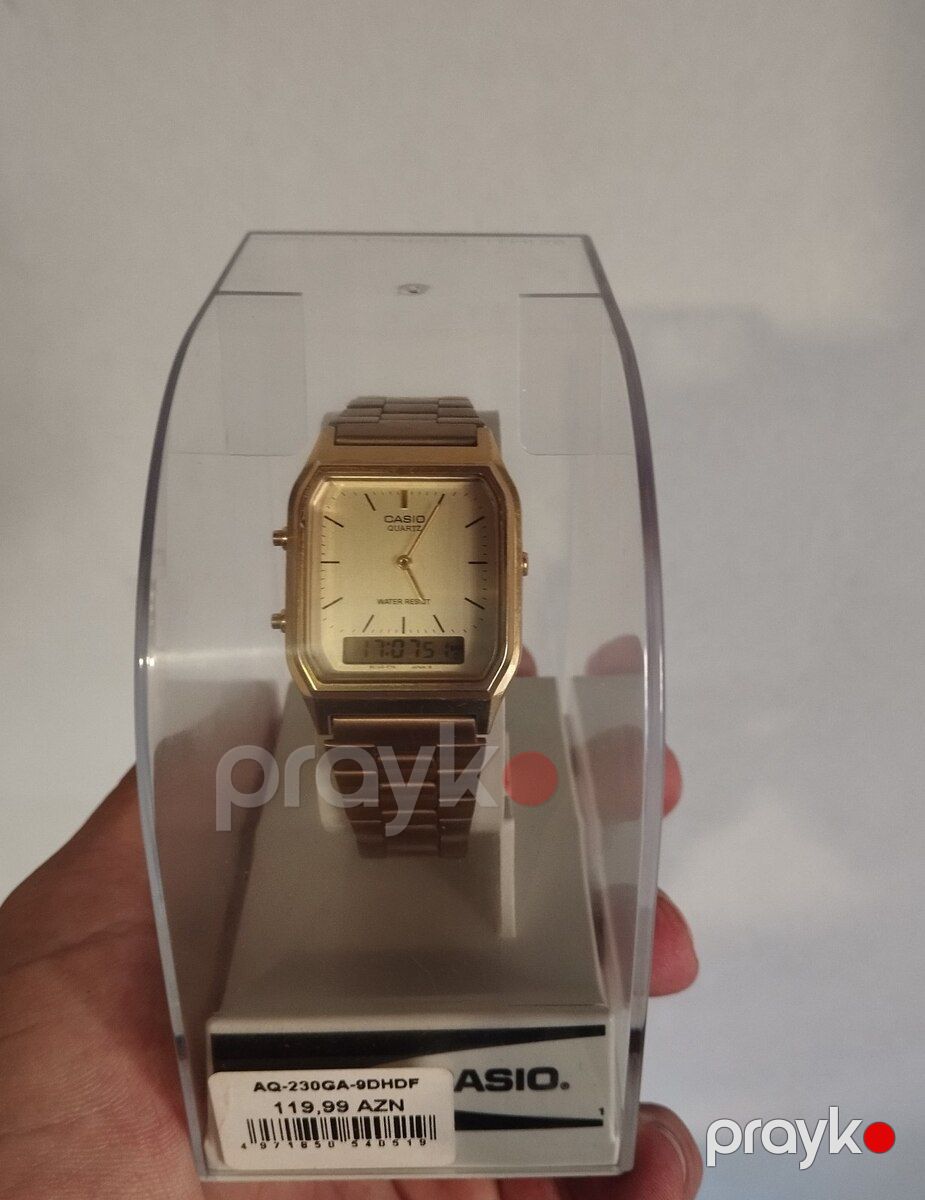 Casio qol saatı — Şəxsi əşyalar, Bakı (4)