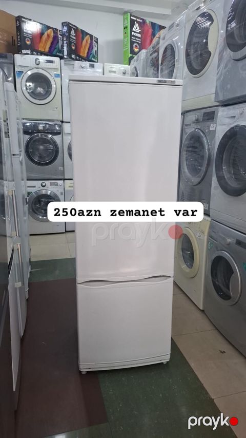 Aşağıdan donduruculu iki qapılı soyuducu - Rəng: ağ - Aşağıda