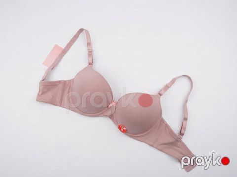 Büsthalter, Dolğusuz, Çəhrayı, Satin, 90D — Bakı