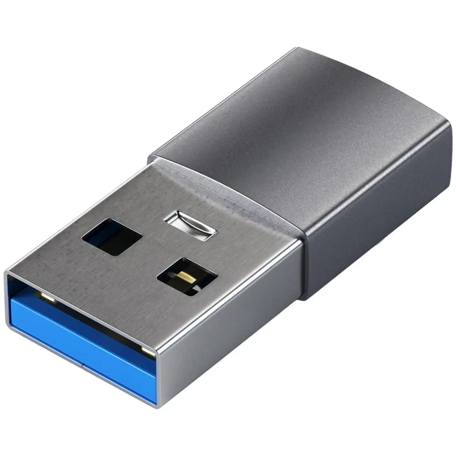 Adapter Satechi Type-A to Type-C Space Gray — Mallar, Bakı (2)