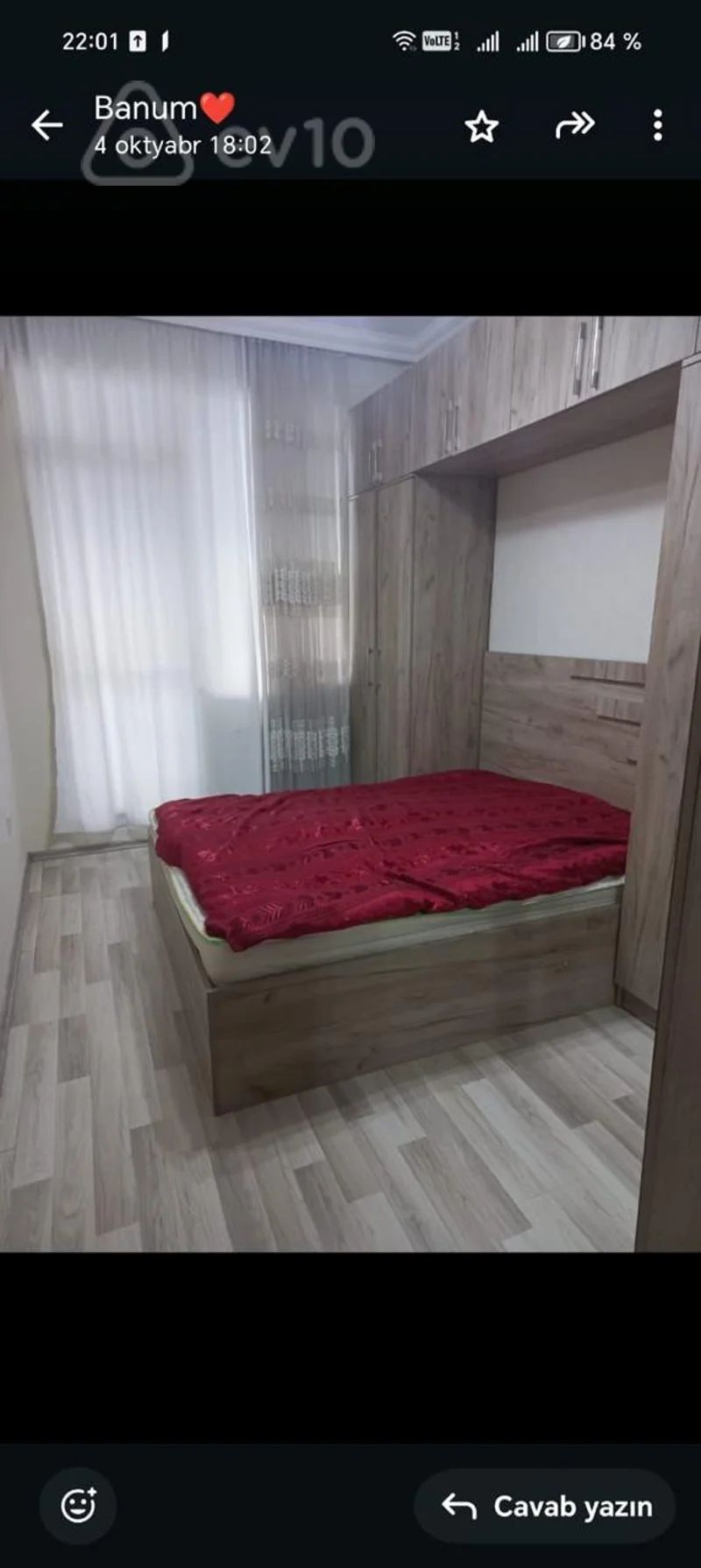 2 otaqlı mənzil, 43 m², Melissa parkda — Mənzil, Bakı (4)