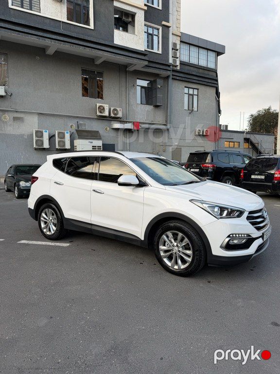 Hyundai Santa Fe, 2.0 L, 2018 il, 145 000 km — Avtomobillər, Bakı (2)