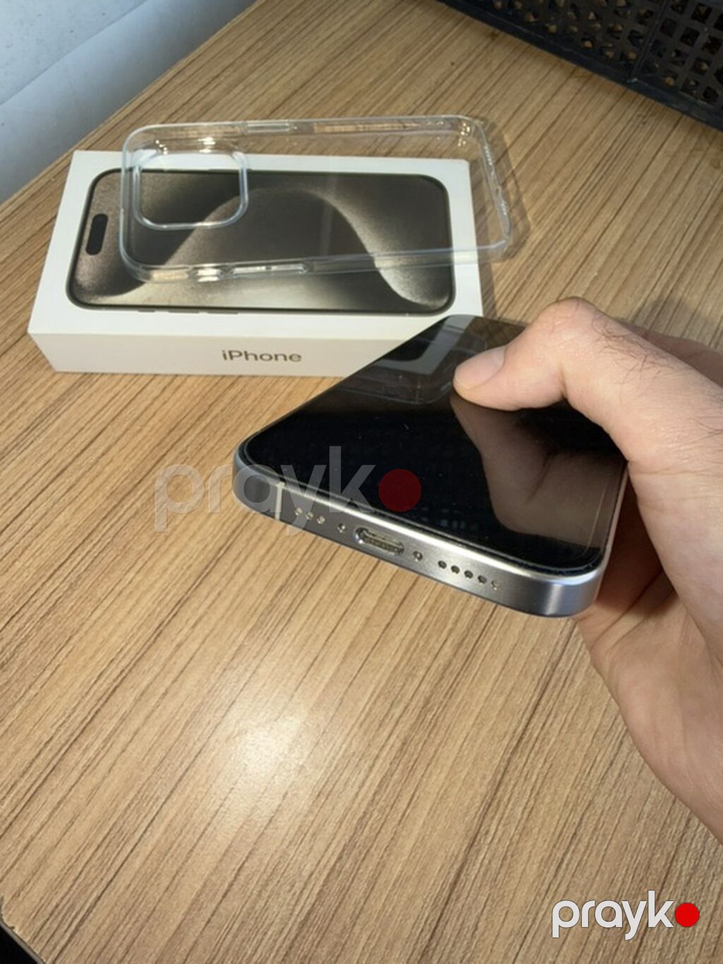 IPhone 15 Pro, 256 GB, Gümüşü, Face ID — Apple iPhone, Bakı (3)