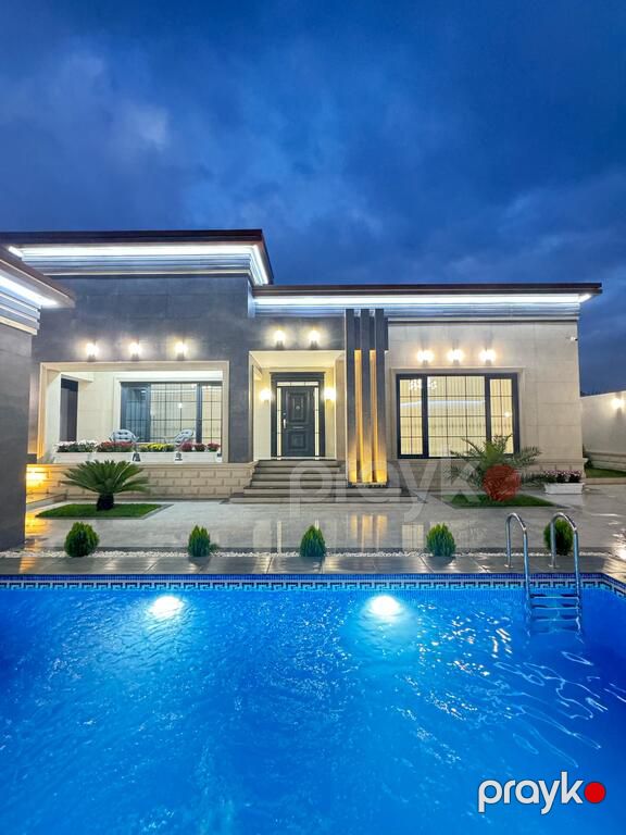 Satılır 4 otaqlı həyət evi/bağ evi 200 m² — Ev, villa, Bakı (2)