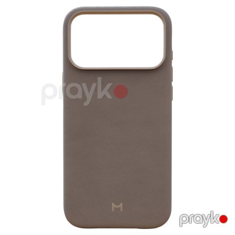 Magssory Eco-Leather Case iPhone 17 Pro Max Latte (CLT045l)-Telefon aksesuarı — Bakı