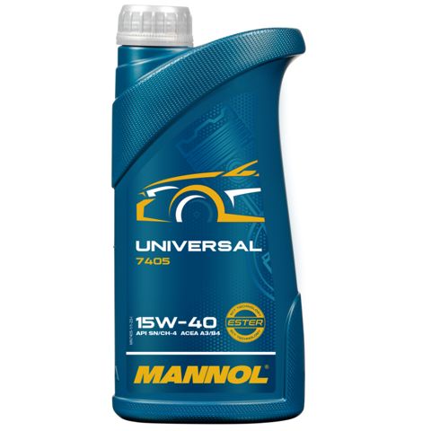 Mühərrik yağı Mannol Universal SAE 15W-40 1L — Bakı
