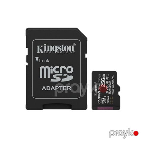 SD kart Kingston Canvas Select Plus Gen3 256GB microSDXC 150R — Bakı