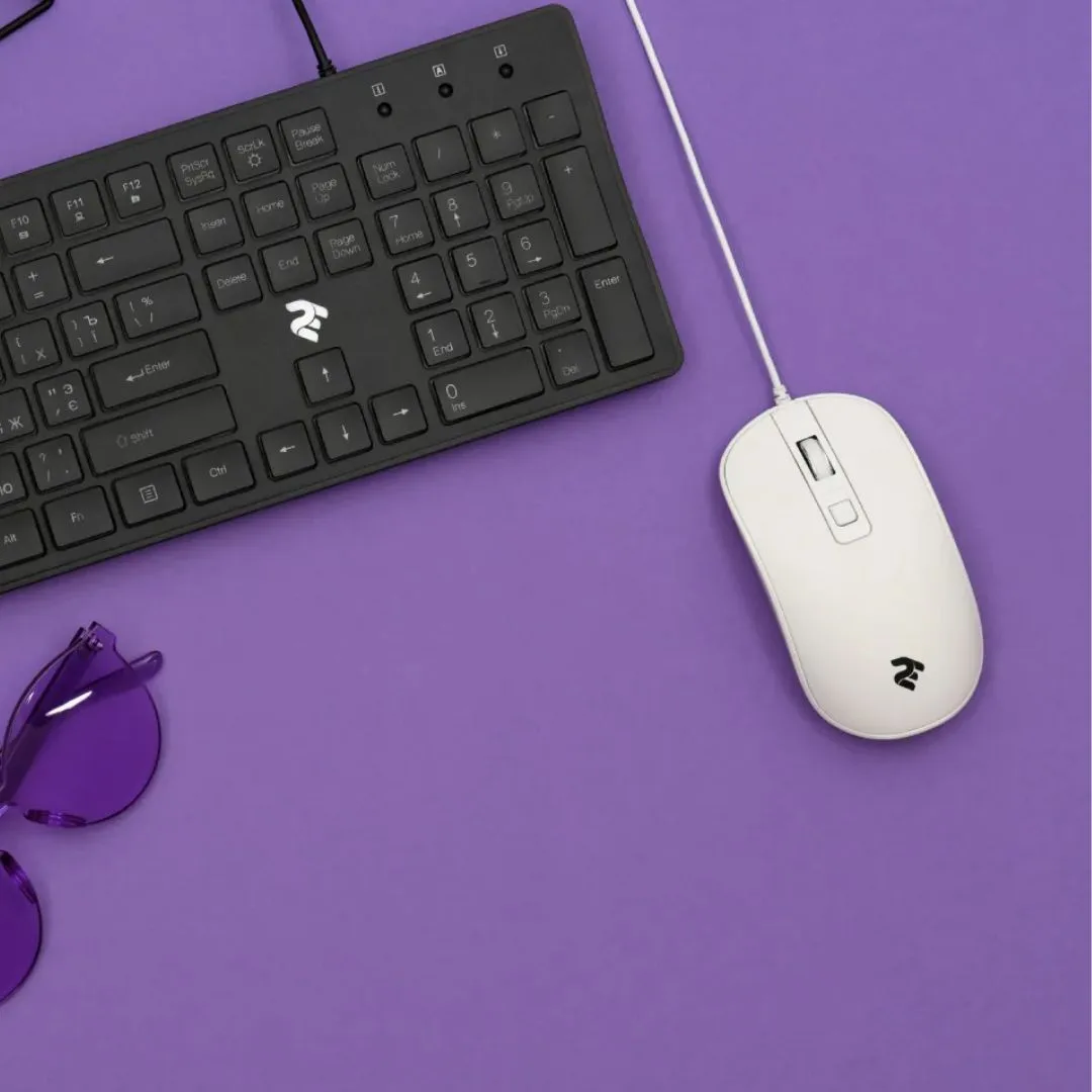 Mouse 2E MF110 White — Mallar, Bakı (5)