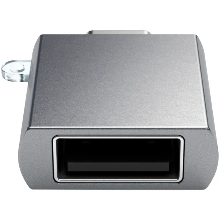 HUB Satechi Aluminum Type-C to USB 3.0 Adapter Space Gray — Mallar, Bakı (2)
