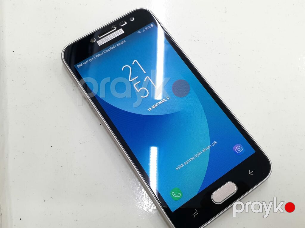 Samsung Galaxy J2 Pro 2018, 16 GB, rəng - Qızılı, Zəmanət, Düyməli, Sensor — Samsung, Gəncə (5)