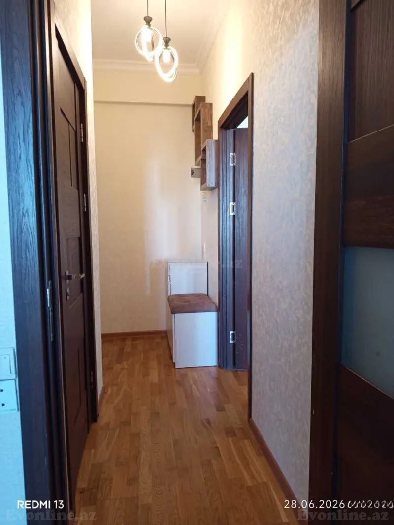Kirayə verilir 1 otaqlı Mənzil Yeni tikili 50 m² Bakı, Suraxanı r., Yeni Günəşli — Mənzil, Bakı (4)