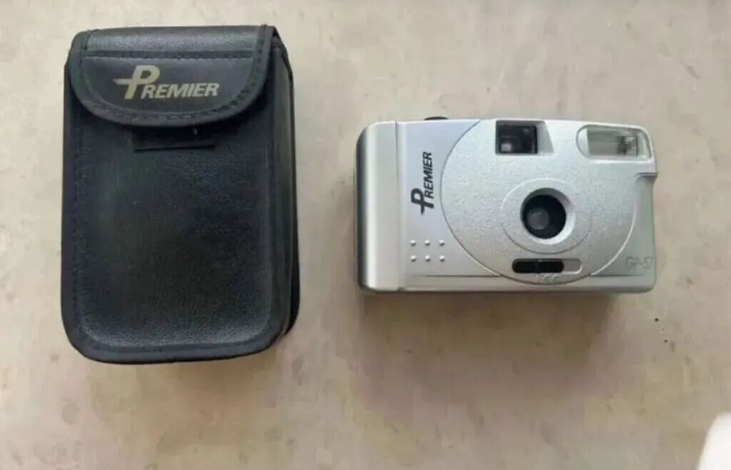 Premier GP-57 35mm plyonka fotoaparatı + orijinal daşınma kisəsi — Fotoaparat, Bakı (2)