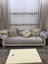 Yeni, Klassik divan, 2 kreslo, Bazalı, Açılan — Nəsrulla