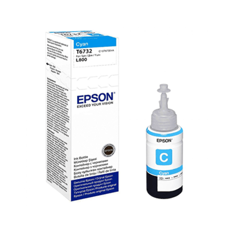 Epson L800 Cyan Ink Bottle 70 ml — Bakı