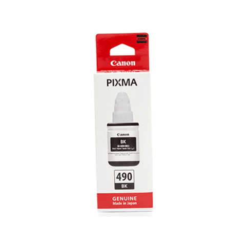 Canon GI-490 BK 0663C001 Qara Pigment Mürəkkəb Konteyneri 135 ml — Bakı