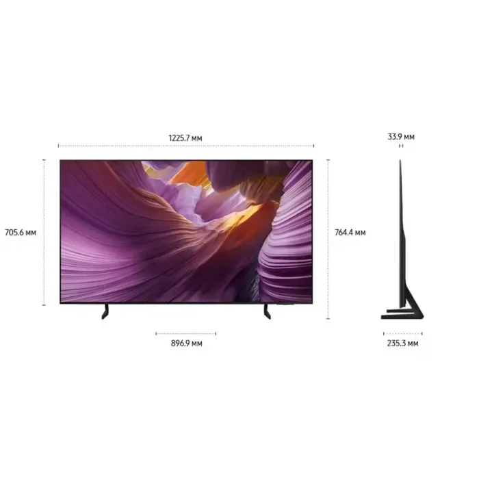 Samsung QE55S85FAEXRU 55 Düym OLED Smart TV 4K UHD 120Hz Tizen AI — Televizorlar, Bakı (2)