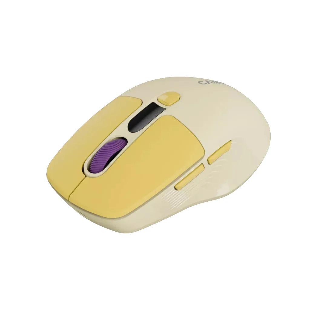 Mouse Canyon MW-26 LCD Silent Dual Mode Wireless Yellow — Mallar, Bakı (5)