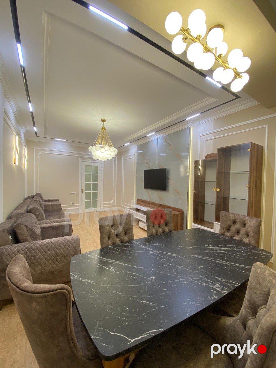 İcarəyə verilir 3 otaqlı yeni tikili 140 m² — Mənzil, Bakı (11)