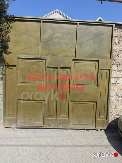 Darvaza 700 azn satilir‼ Siyirmə qapıdır ən qalın dəmir profil yığılıb — Bakı