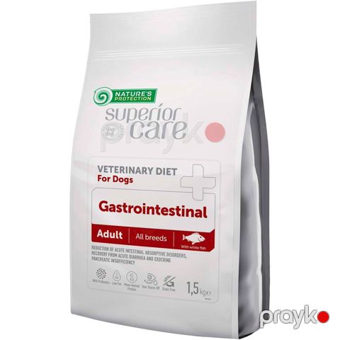 Yetkin itlər üçün quru yem Nature's Protection Superior Care Veterinary Diet Gastrointestinal, 1.5 kq — Bakı