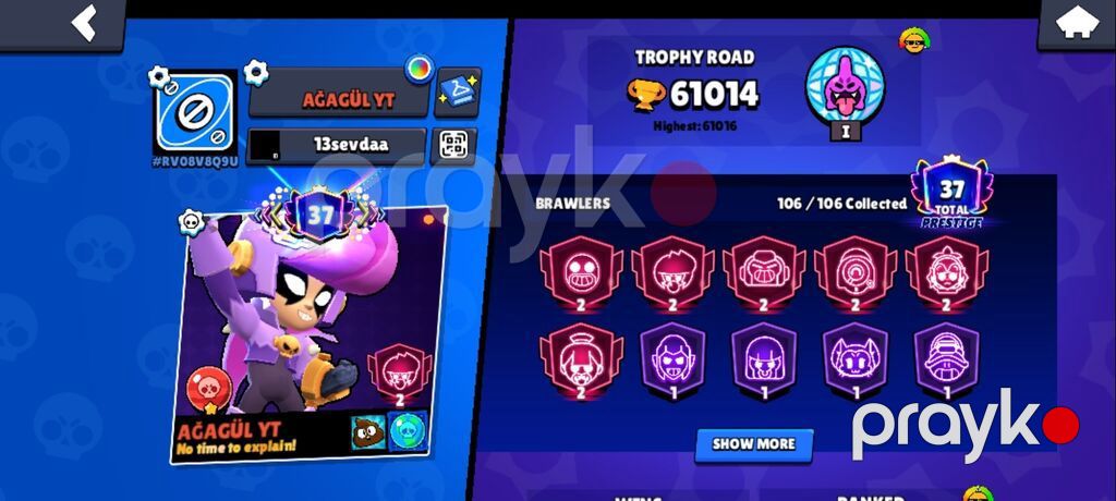 Brawl Stars hesabı – tam kolleksiya və yüksək kuboklar - Kuboklar — Digər, Novxanı (2)