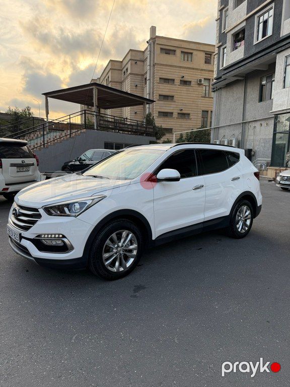 Hyundai Santa Fe, 2.0 L, 2018 il, 145 000 km — Avtomobillər, Bakı (3)