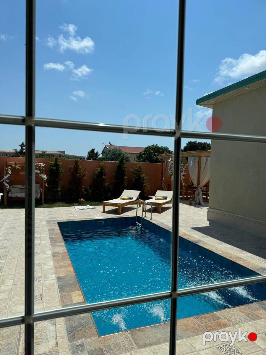 Satılır 5 otaqlı həyət evi/bağ evi 130 m² — Ev, villa, Bakı (8)