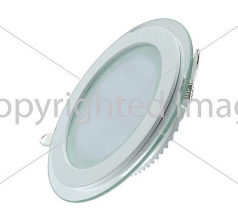 LED şüşə panel işıqlandırması Modi 0108 (dairəvi), 8W — Lighting
