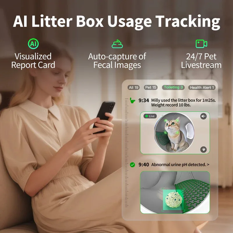 Bio tualet Petkit Purobot Max Pro 2 (P9904 Pro2) — Mallar, Bakı (4)