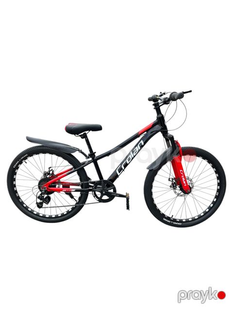 Velosiped V-00, qırmızı/qara, 24" — Bakı