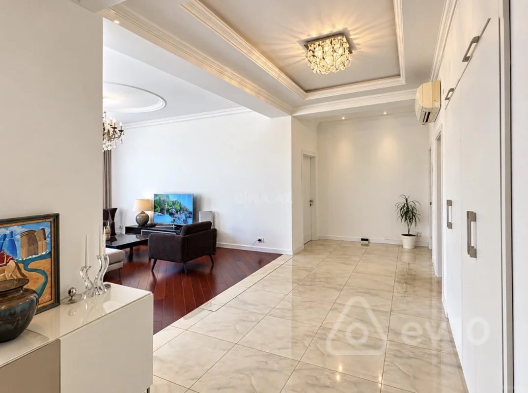 4 otaqlı mənzil, 141 m², Bakı, Xəqani Rüstəmov küçəsi — Mənzil, Bakı (8)