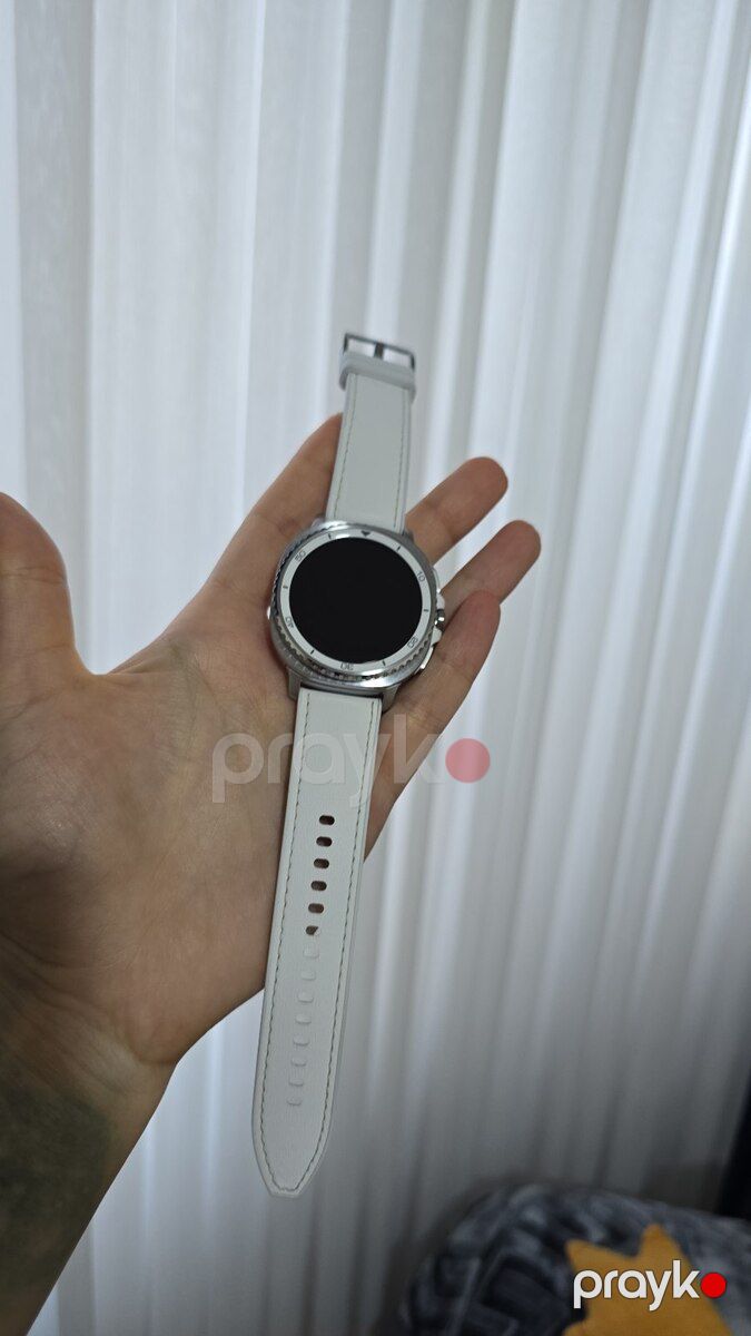 Samsung Galaxy Watch 8 Classic White 46mm — Ağıllı saatlar və biləkliklər, Bakı (4)