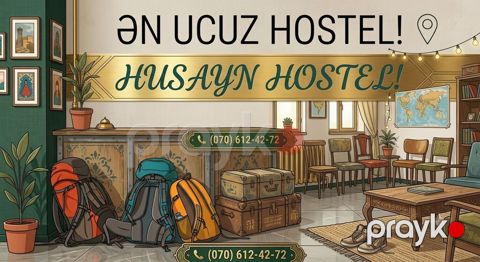 Husayn Hostel – Xırdalan Yataqxana/hostel konsepti Qiymətlər — Xırdalan