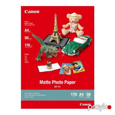Canon photo paper MP-101 A4 50 (7981A005) — Bakı