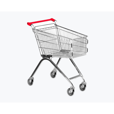 Market Arabası 75L – Böyük Tutumlu Alış-veriş Arabası — Bakı