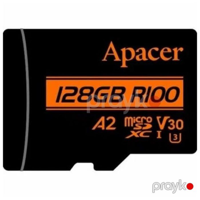 Apacer AP128GMCSX10U8-R 128GB microSDXC U3 V30 A2 Yaddaş Kartı — Elektronika, Bakı (2)