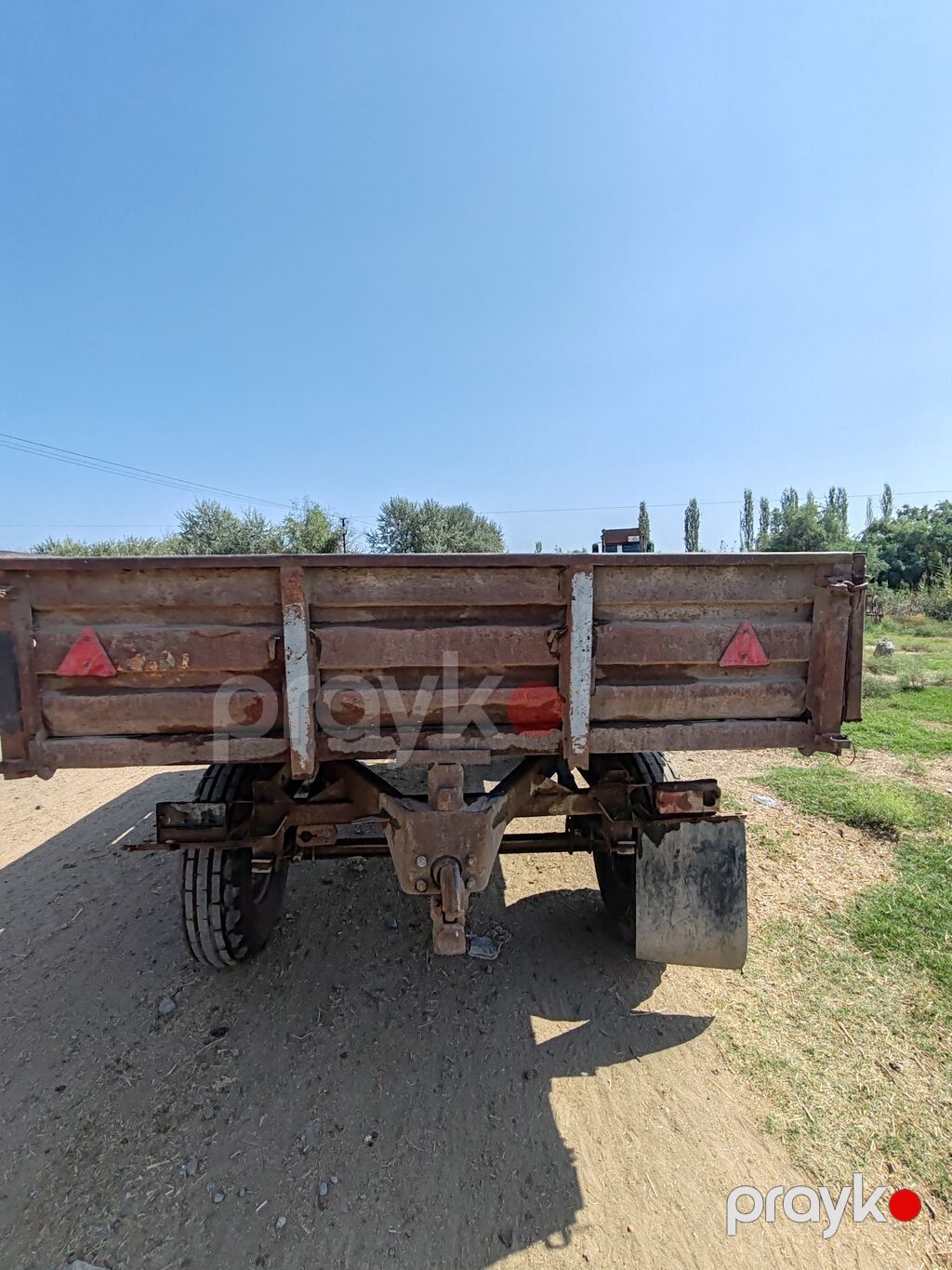 Kənd təsərrüfatı qoşqusu – 2 oxlu, üçtərəfli bortlu - Traktora — Yardımçı qoşqular, İmişli (2)