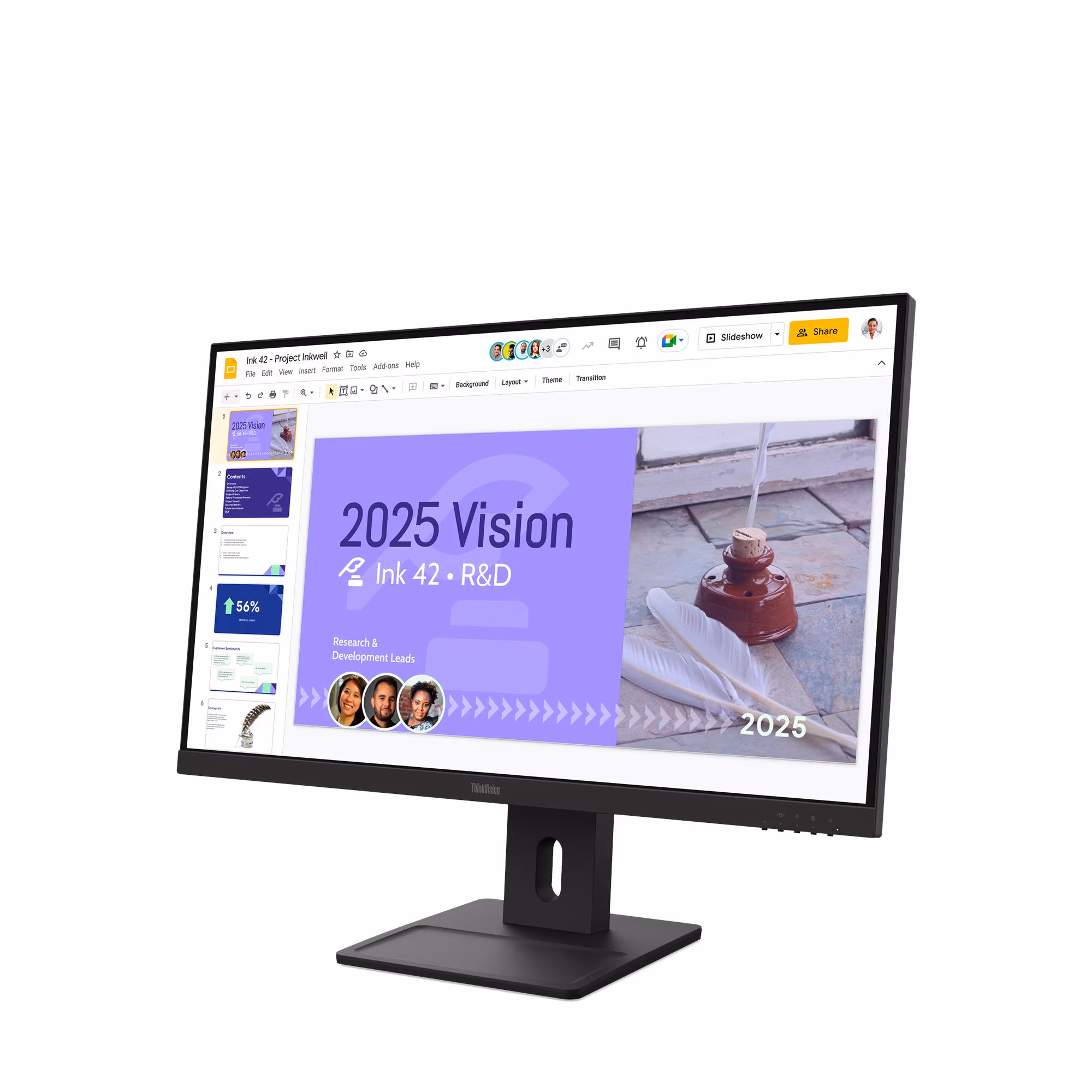 Monitor Lenovo ThinkVision E27-40 (64BDGAT4EU) — Monitorlər, Bakı (2)