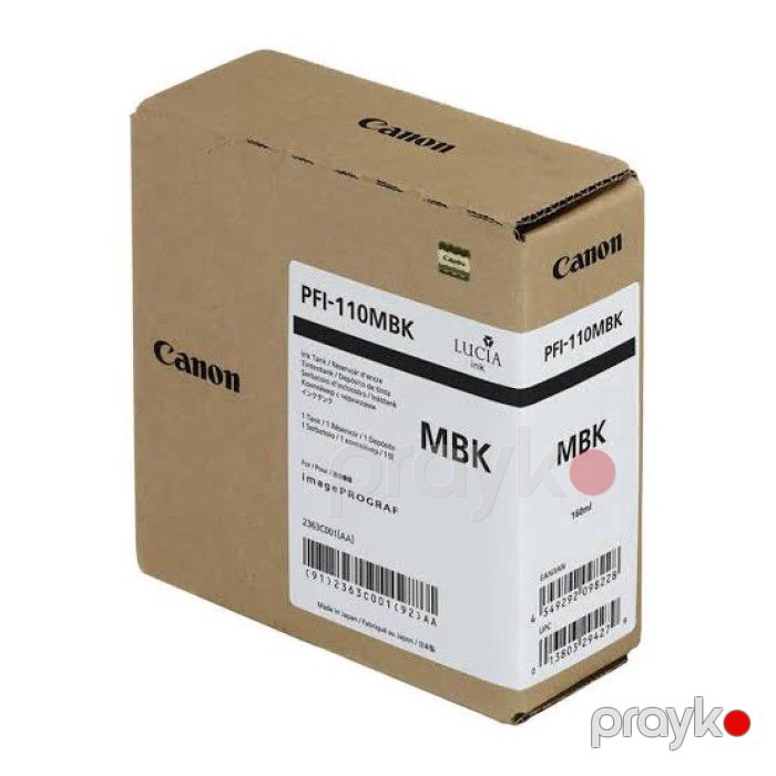 Canon PFI-110 Matte Black Pigment Kartric — Elektronika, Bakı (2)