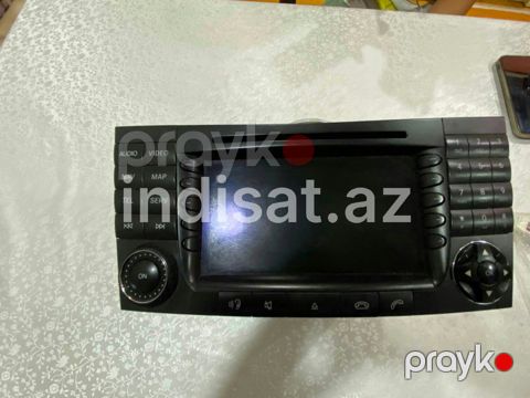 W211 Mercedes-benz Comand naviqasiya/radio başlığı