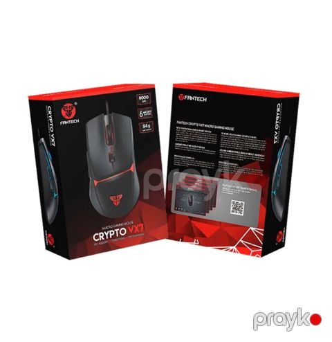 Oyun siçanı "Fantech Crypto VX7 Black" — Bakı