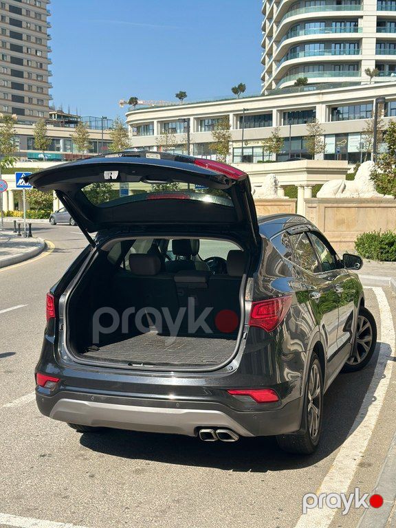 Hyundai Santa Fe, 2.0 L, 2017 il, 280 000 km — Avtomobillər, Bakı (4)