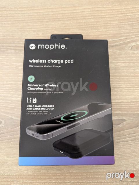 Mophie Universal Wireless Charge Pad - 15W Fast Charging for Qi-Enabled Devices — Bakı