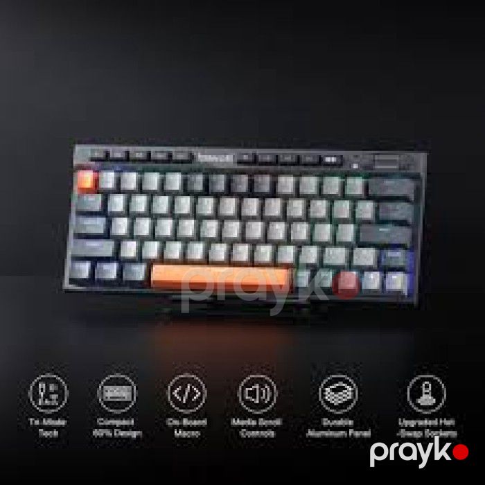 Redragon Traric Pro K634GG-RGB-PRO Mexaniki Oyun Klaviaturası — Elektronika, Bakı (2)